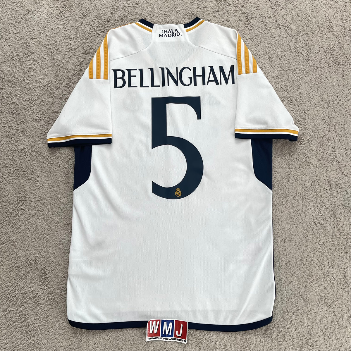 Real Madrid 2023/24 home x Jude Bellingham #5 (M)