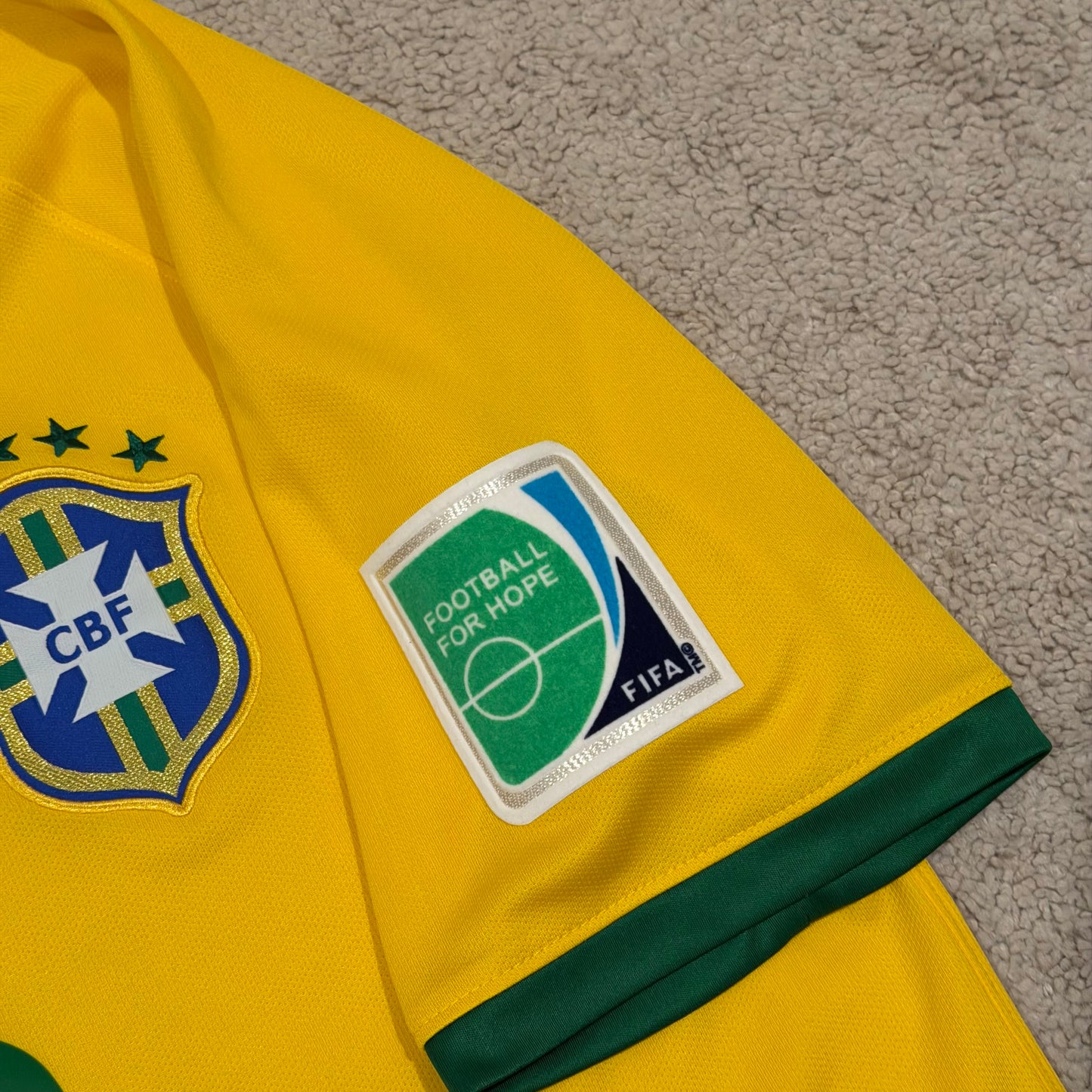 Brazil 2014 World Cup home x Neymar Jr #10 (M)