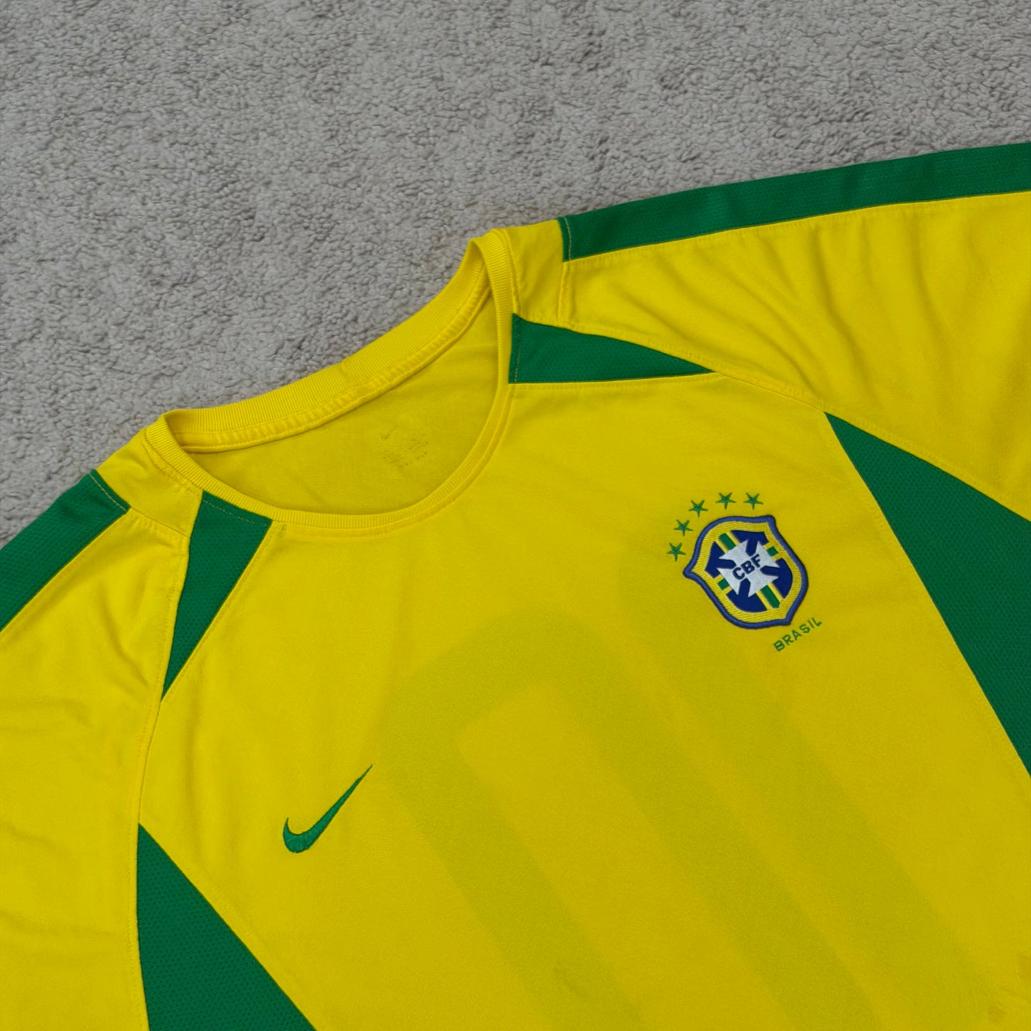 Brazil 2002 World Cup home #10 (L)