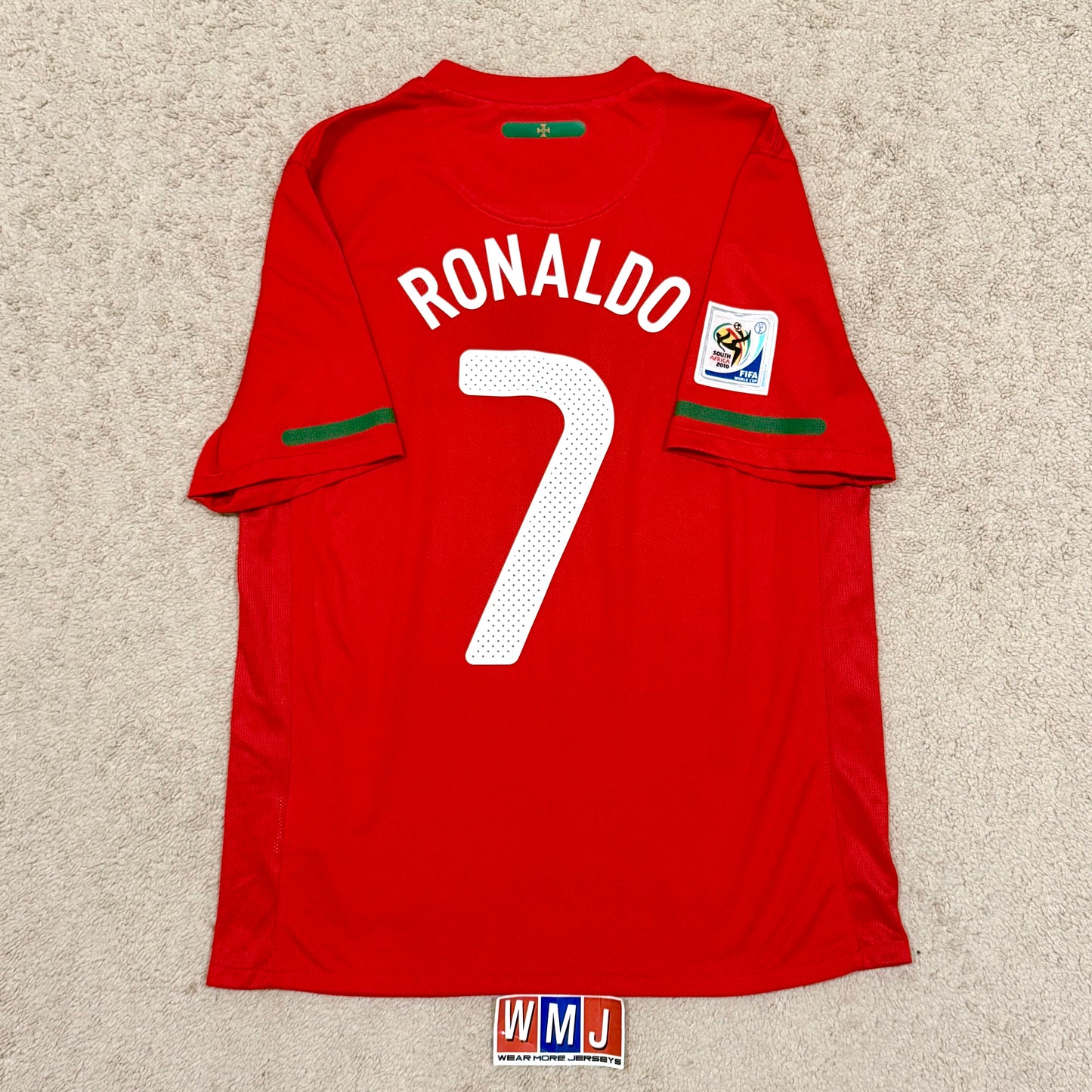 Portugal 2010 World Cup home x Cristiano Ronaldo #7 (M)