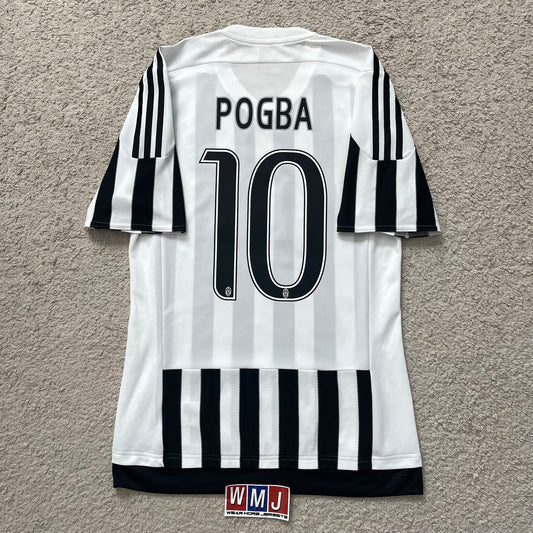Juventus 2015/16 home PLAYER VERSION x Pogba #10 (M)