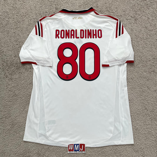 AC Milan 2009/10 away x Ronaldinho #80 (XL)