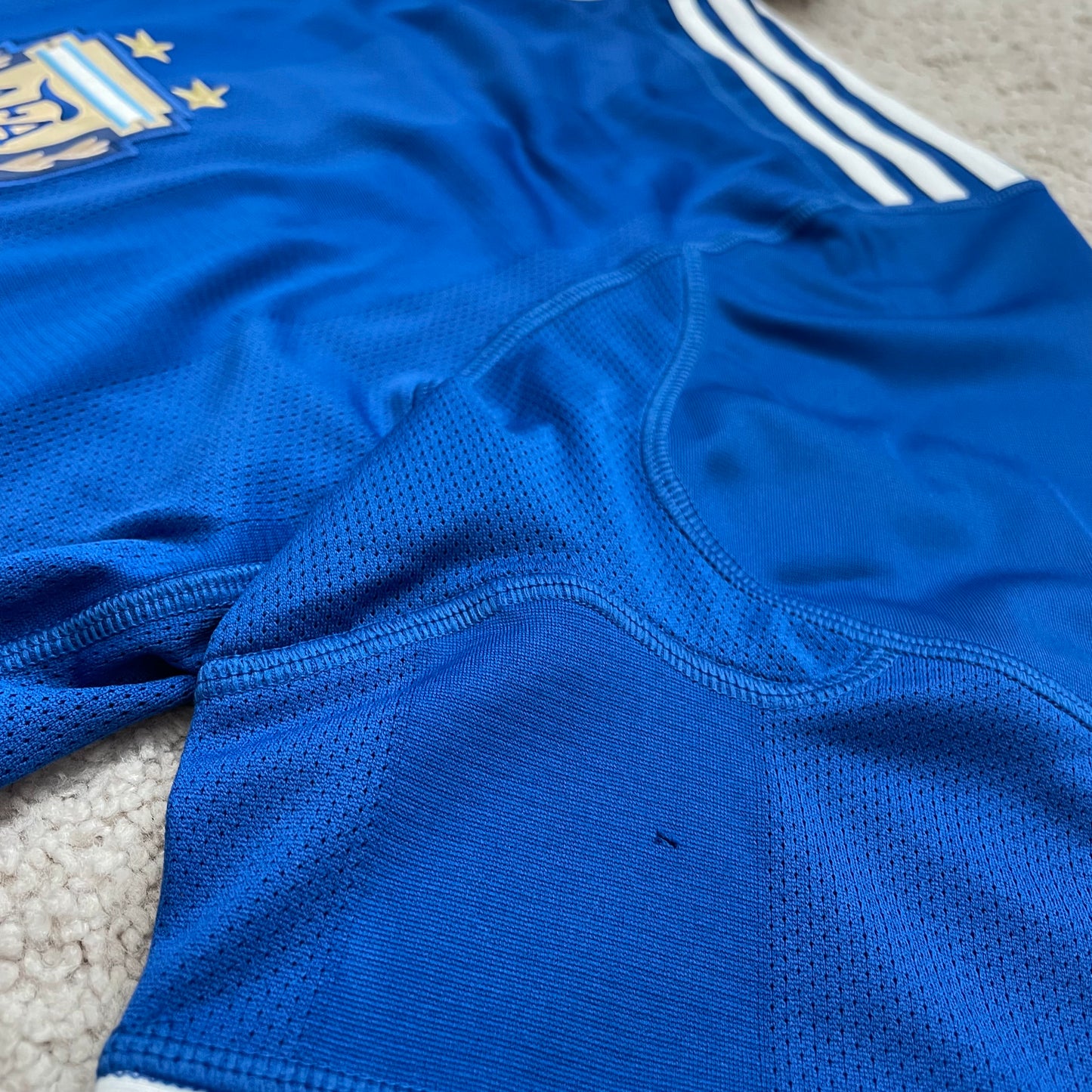 Argentina 2010 World Cup away x Messi #10 (XL) *BRAND NEW WITH TAGS (jersey has two tiny holes)