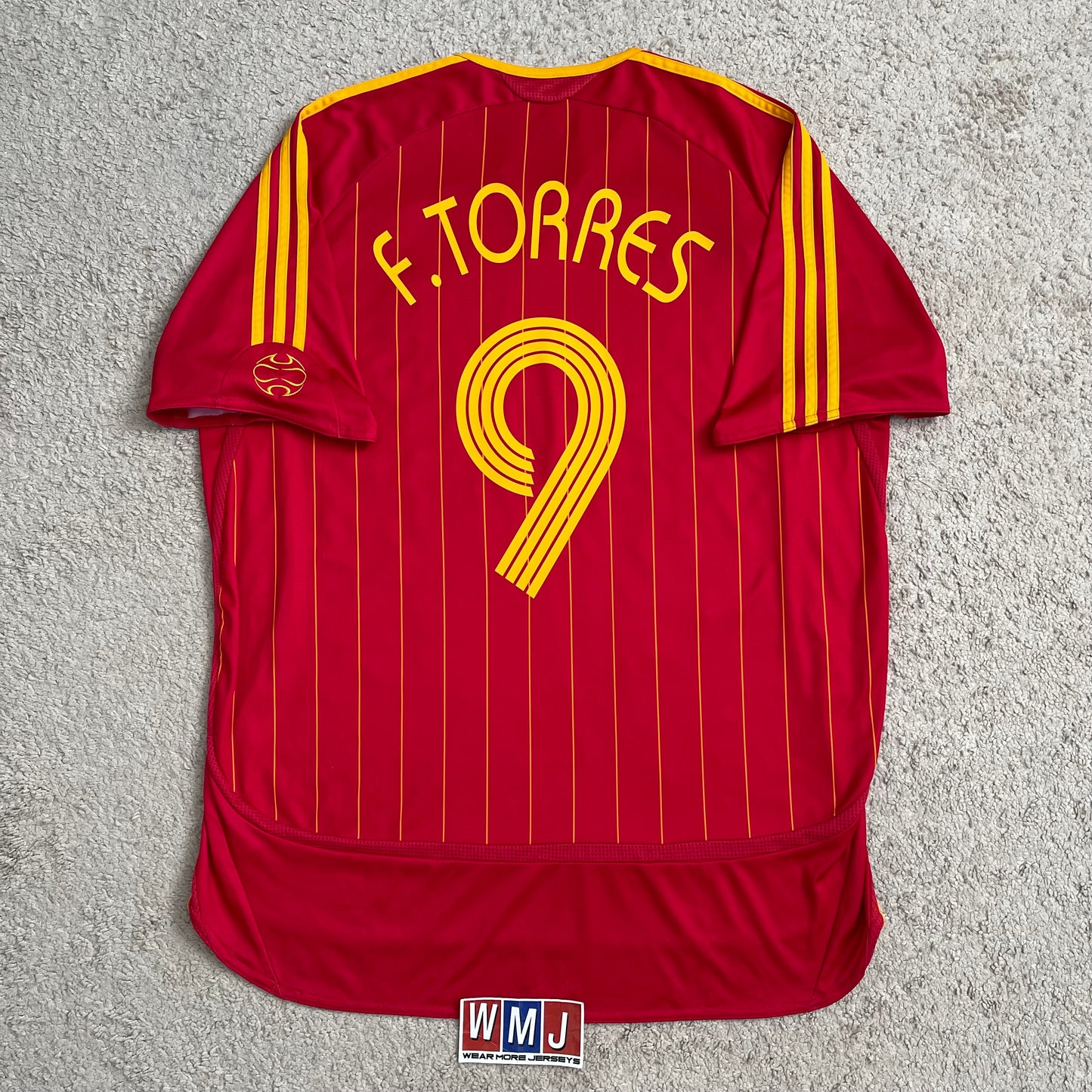 Spain 2006 World Cup home x Fernando 'El Niño' Torres #9 (XL)