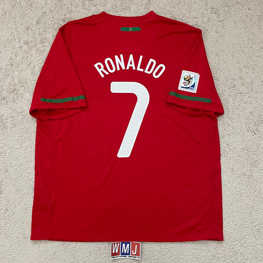 Portugal 2010 World Cup home x Cristiano Ronaldo #7 (XL)
