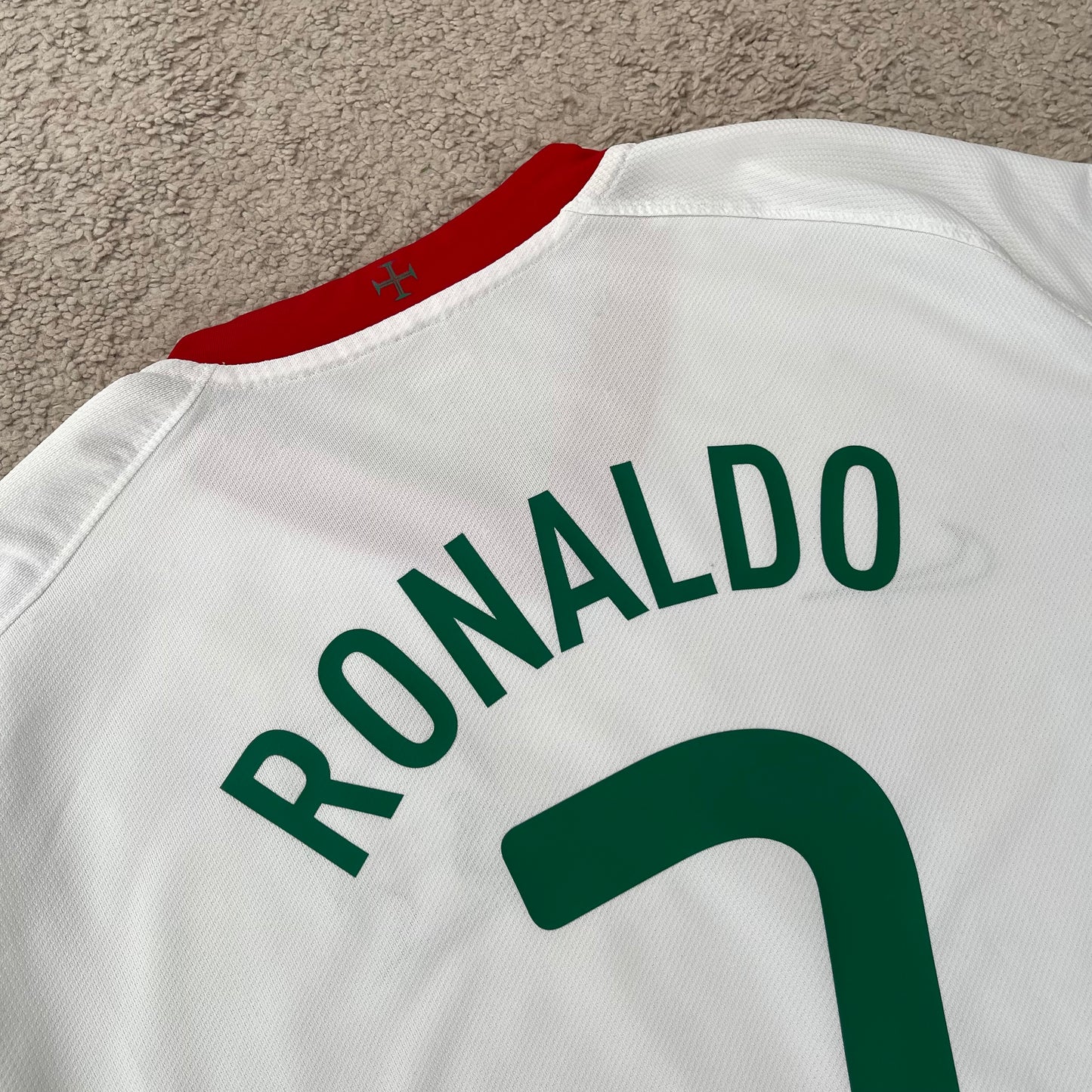 Portugal 2008 EURO away x Cristiano Ronaldo #7 (XL)