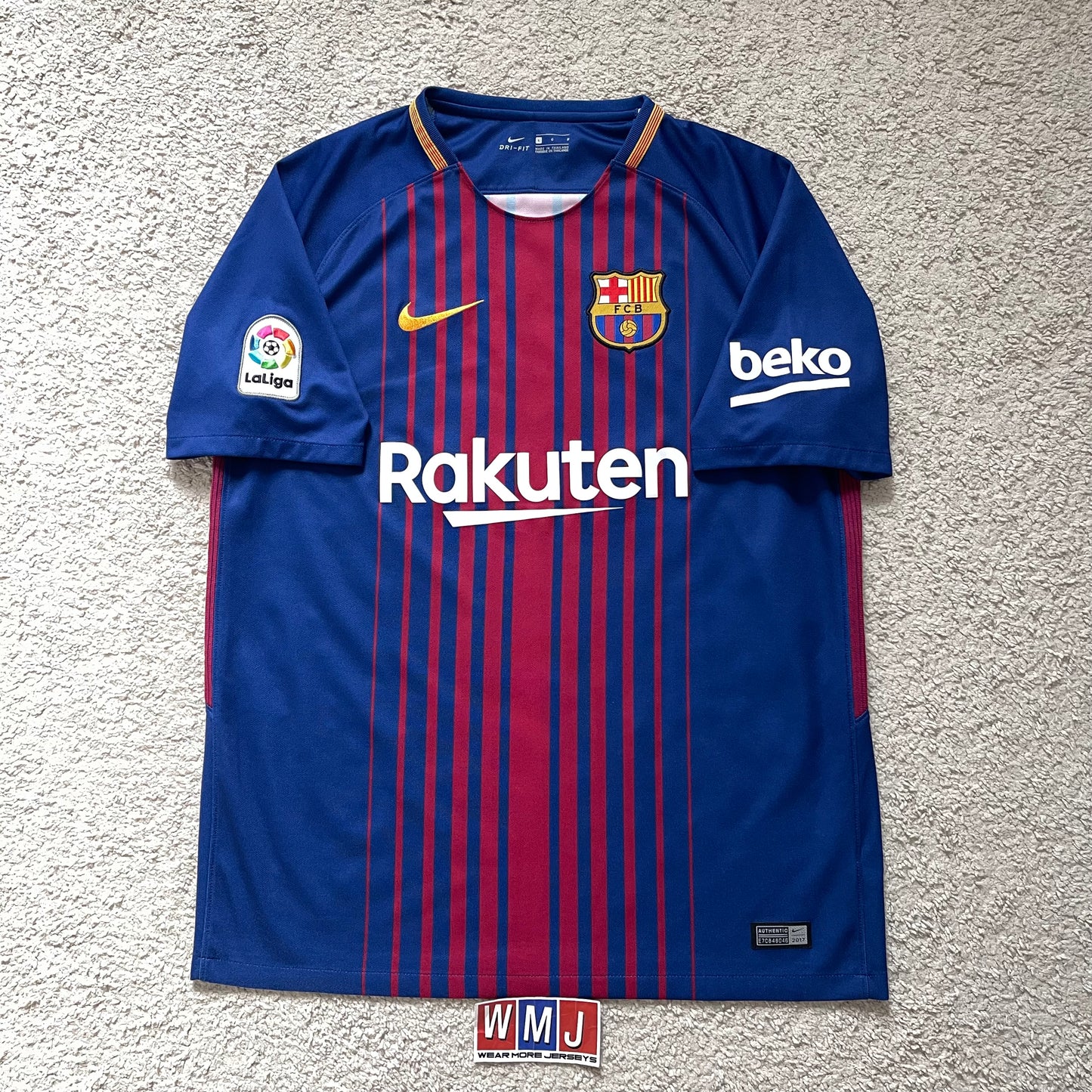 Barcelona 2017/18 home x Messi #10 (L)