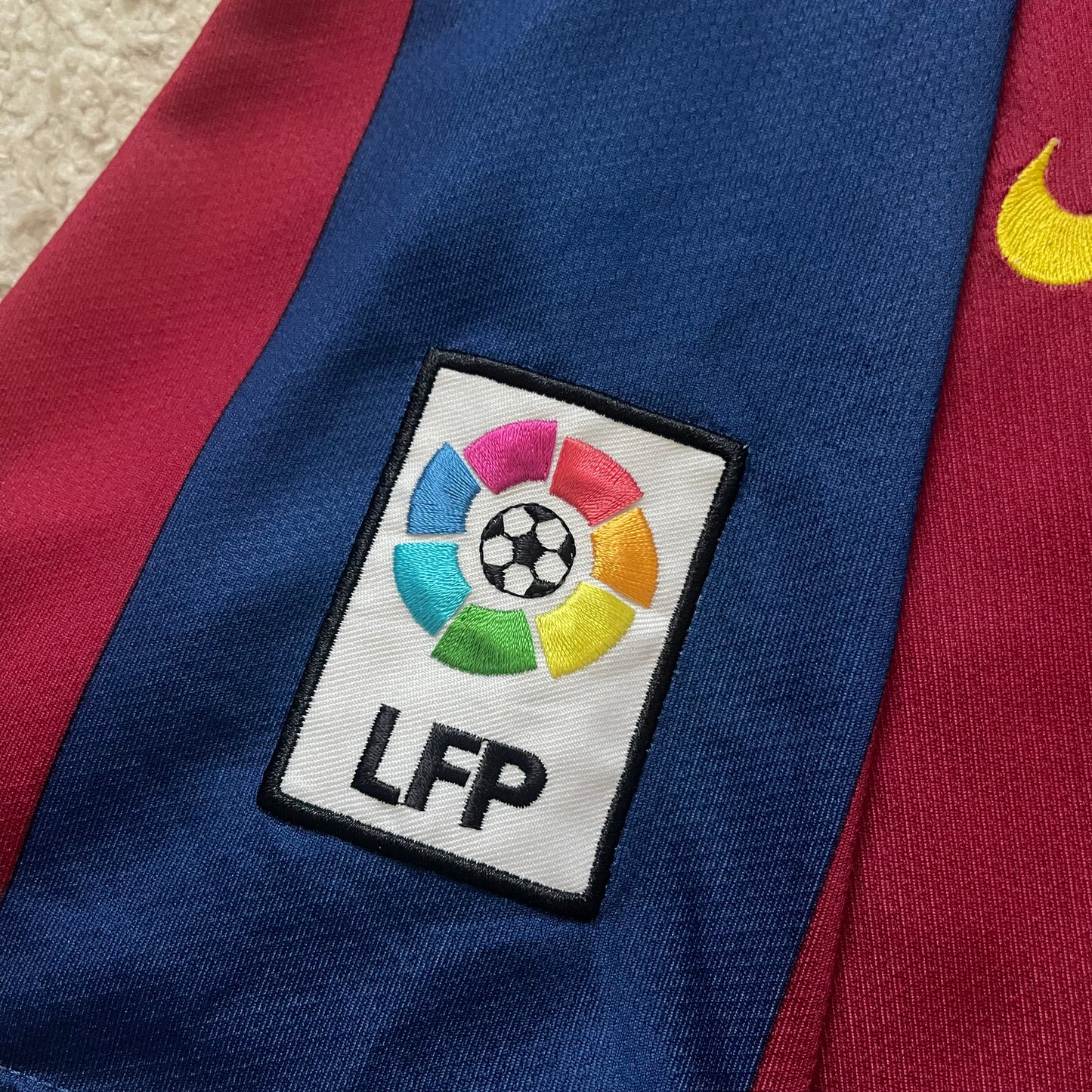 Barcelona 2007/08 home x Messi #19 (M)