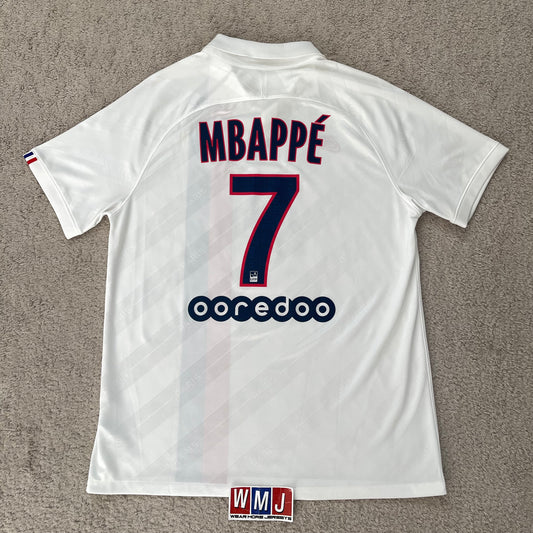 PSG 2019/20 third x Kylian Mbappe #7 (L)