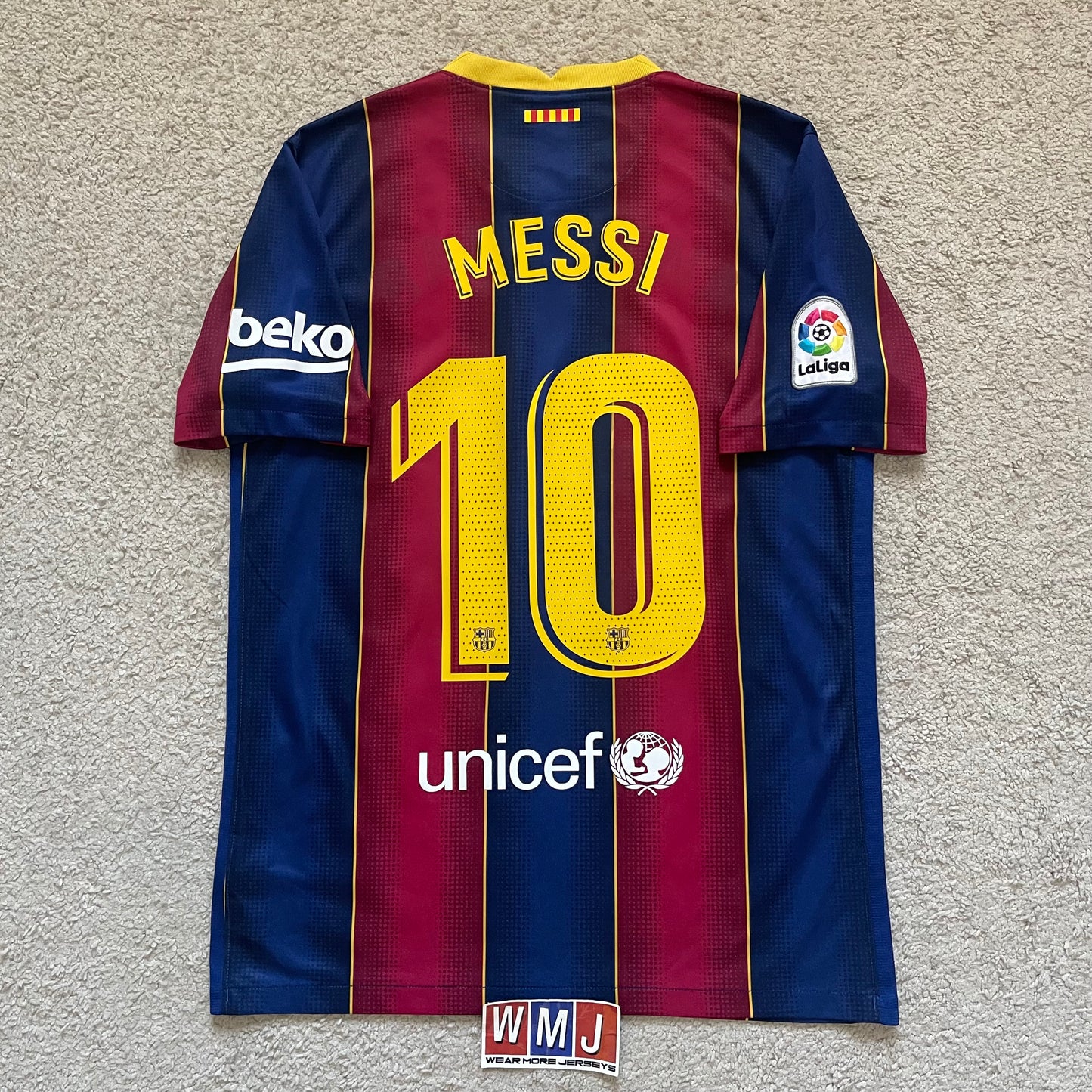 Barcelona 2020/21 home x Messi #10 (M)