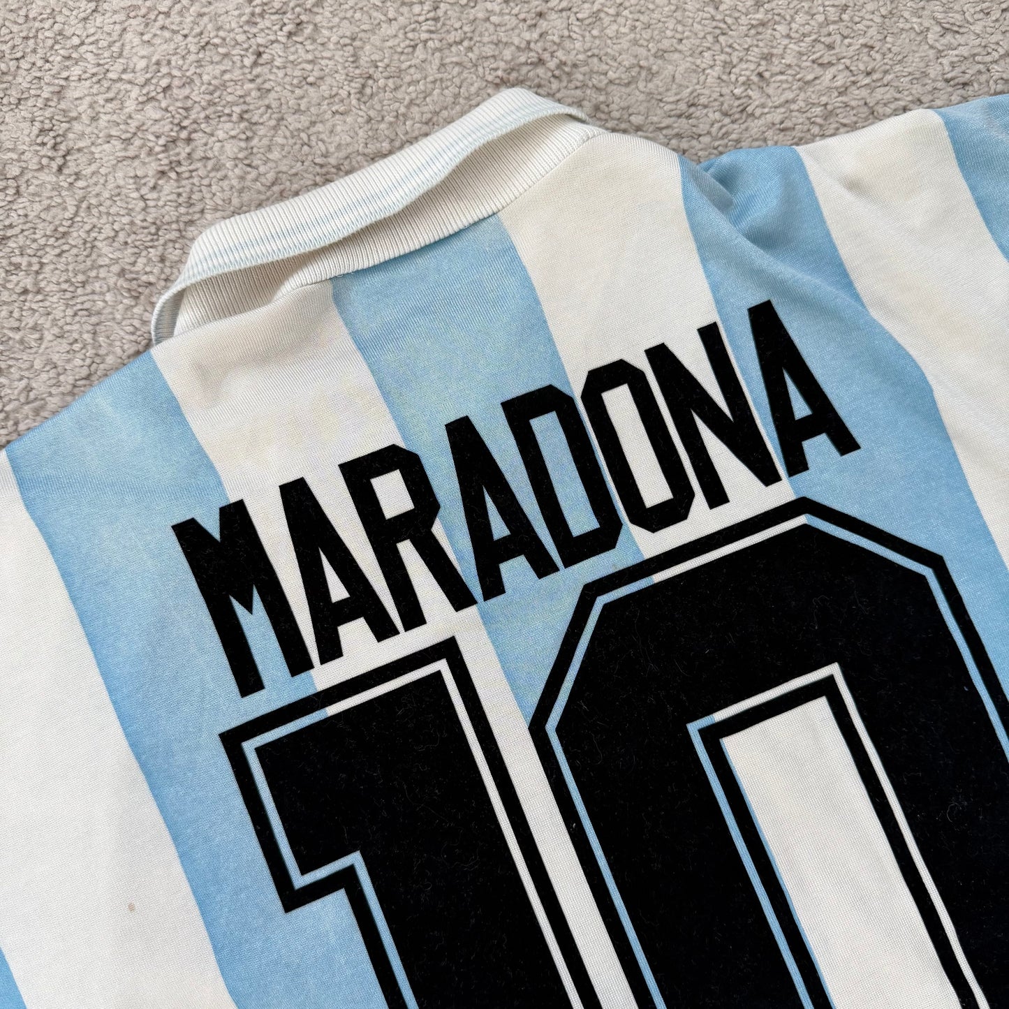 Argentina 1994 World Cup home LONG SLEEVES x Diego Armando Maradona #10 (L)