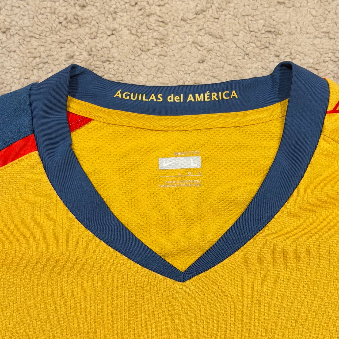 Club America 2007/08 home x Salvador Cabañas #9 (L)