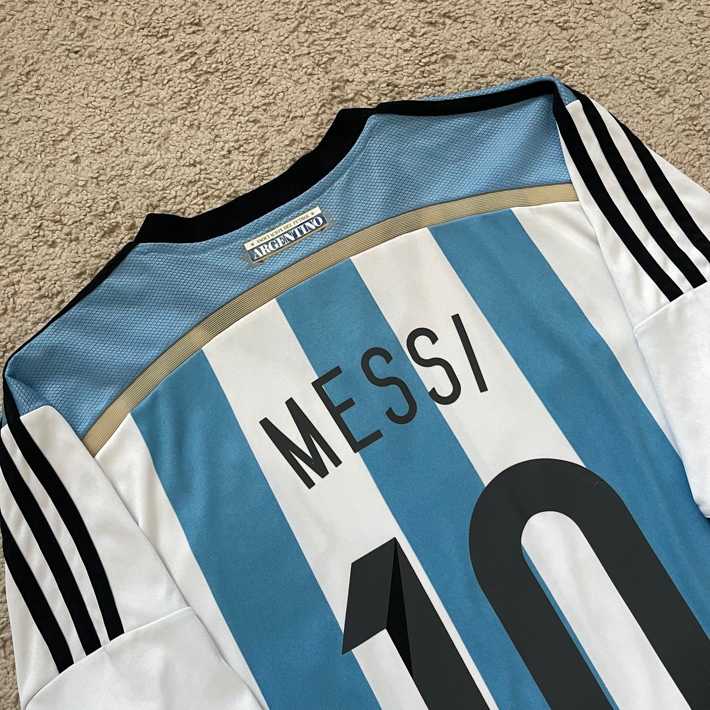 Argentina 2014 World Cup home x Messi #10 (M)