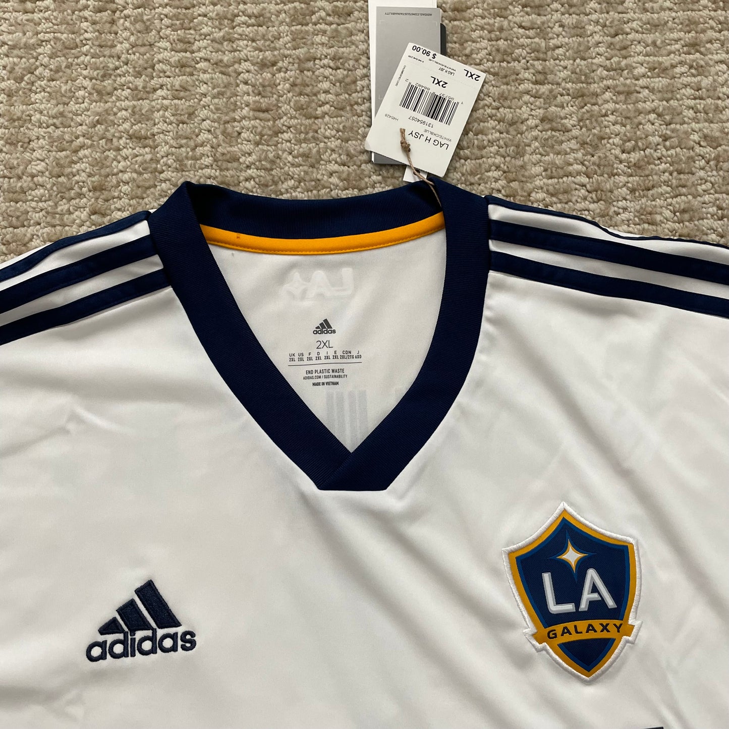 LA Galaxy 2022/23 home x Riqui Puig #6 (XXL) *BRAND NEW WITH TAGS