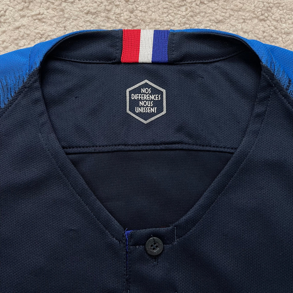 France 2018 World Cup home x Kylian Mbappe #10 (M)