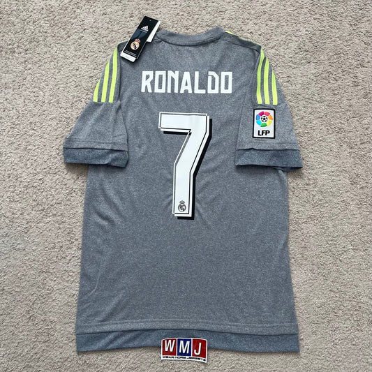 Real Madrid 2015/16 away x Cristiano Ronaldo #7 (S) *BRAND NEW WITH TAGS