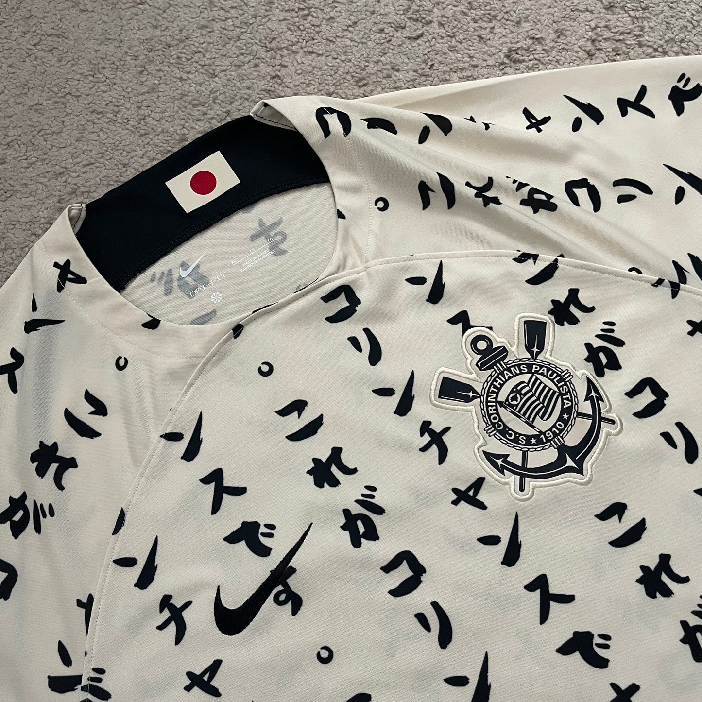 Corinthians 2022/23 third x Japan Club World Cup 10th Anniversary Special Edition (XL)