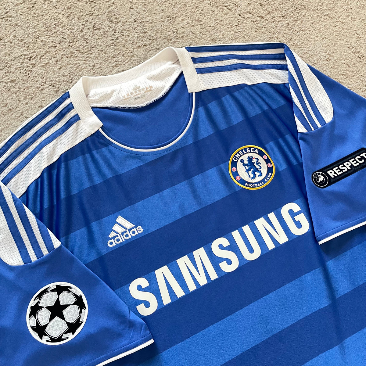 Chelsea 2011/12 home CHAMPIONS LEAGUE WINNERS x Didier Drogba #11 (XXL)