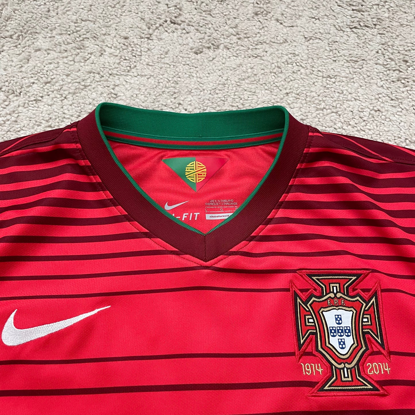 Portugal 2014 World Cup home x Cristiano Ronaldo #7 (L)