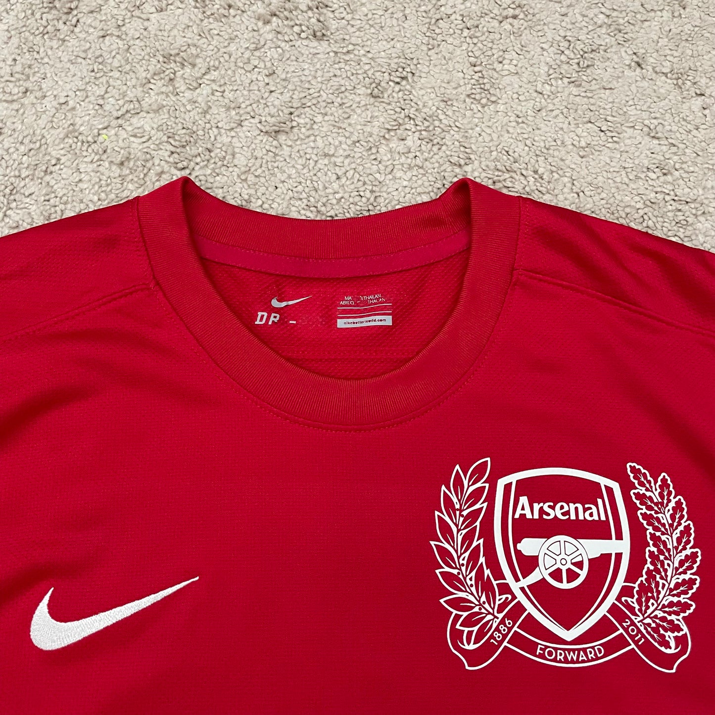 Arsenal 2011/12 home 125th ANNIVERSARY x Carlos Vela #11 (L)