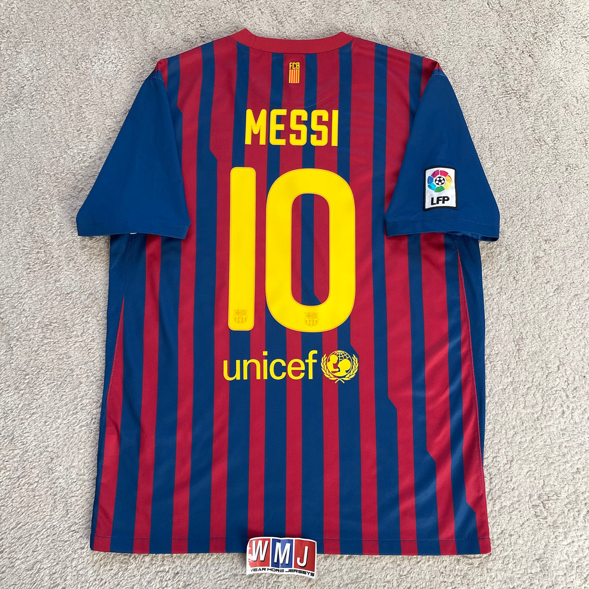 Barcelona 2011/12 home x Messi #10 (L)