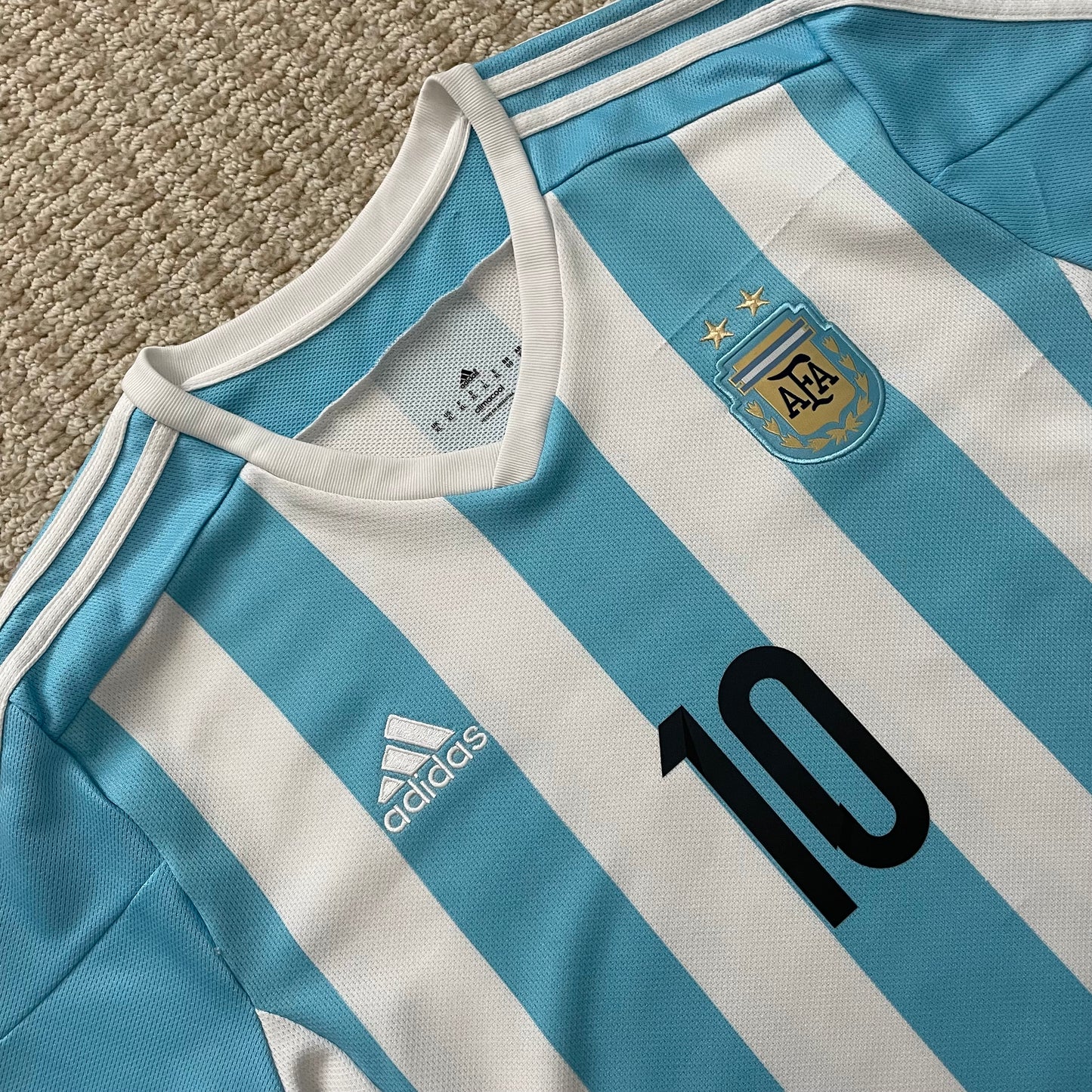 Argentina 2015 Copa America home x Messi #10 (XL)