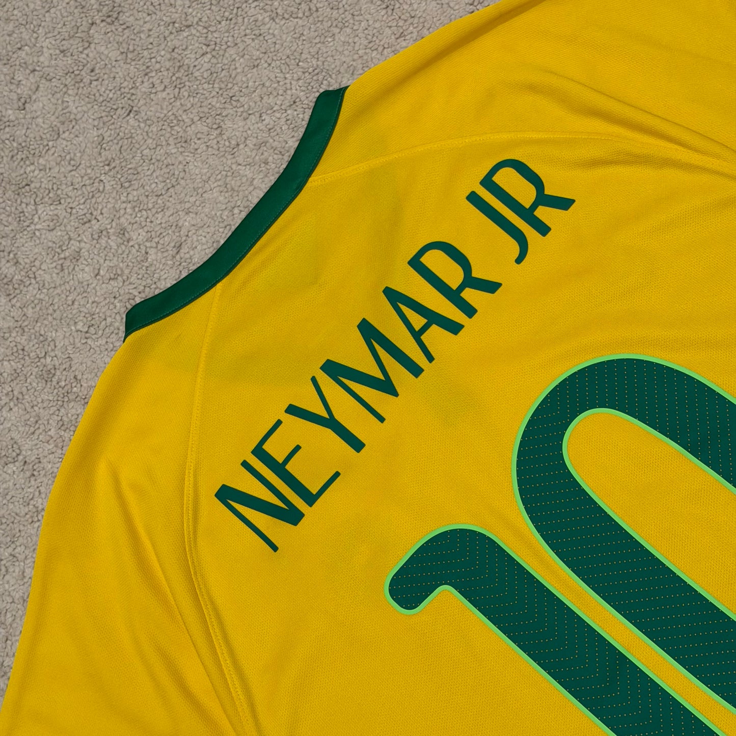 Brazil 2014 World Cup home x Neymar Jr #10 (L)