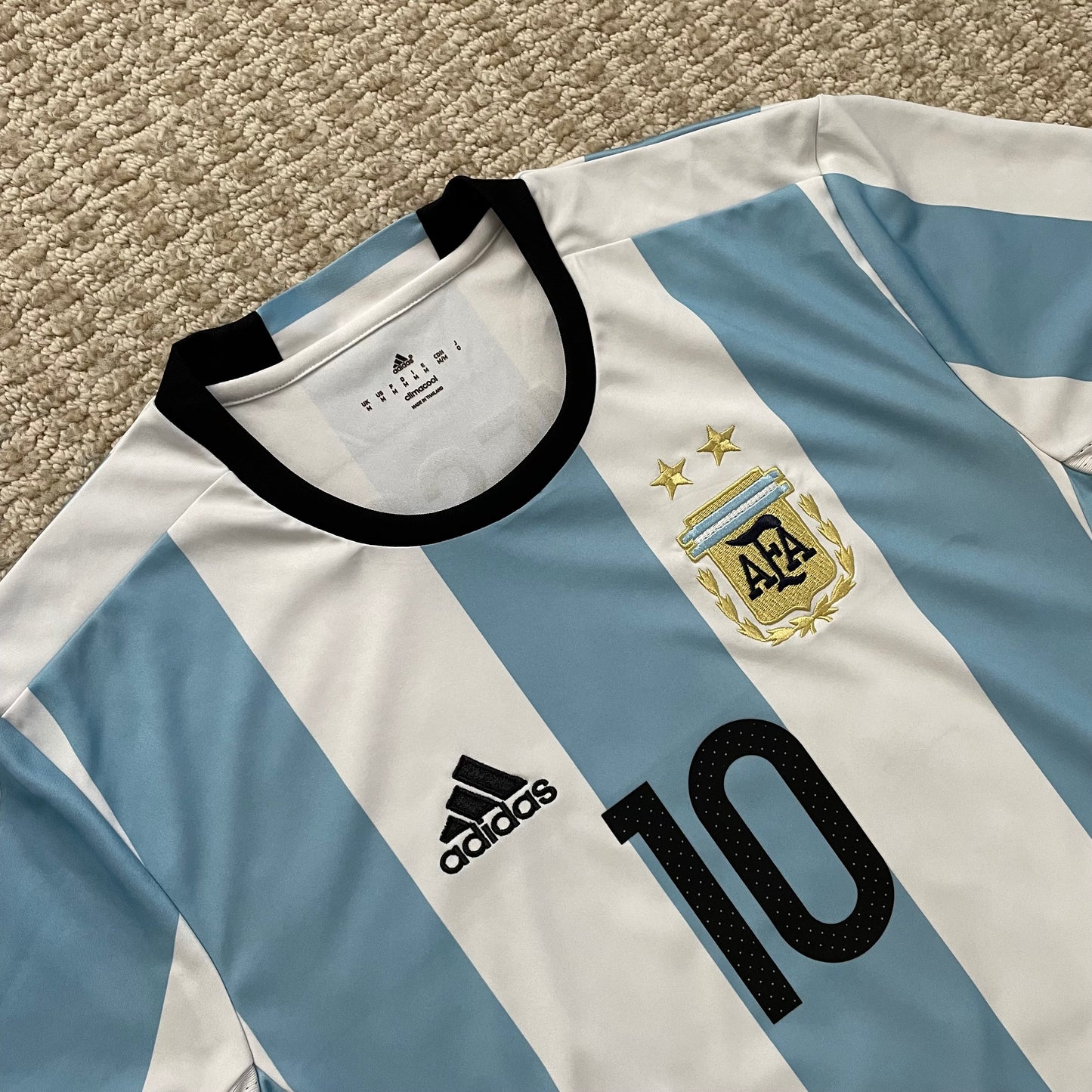 Argentina 2016 Copa America home x Messi #10 (M)