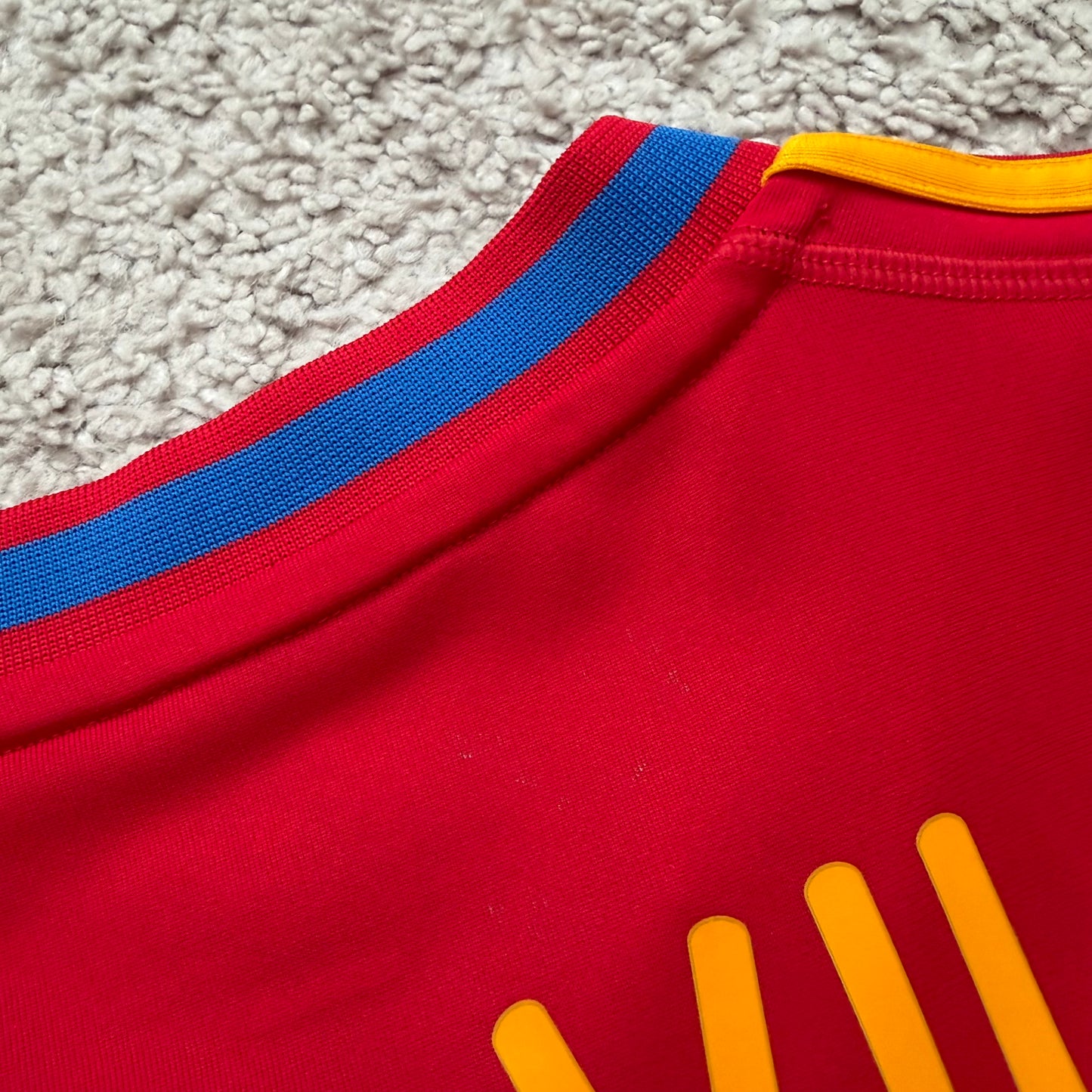 Spain 2010 World Cup home x David Villa #7 (M)