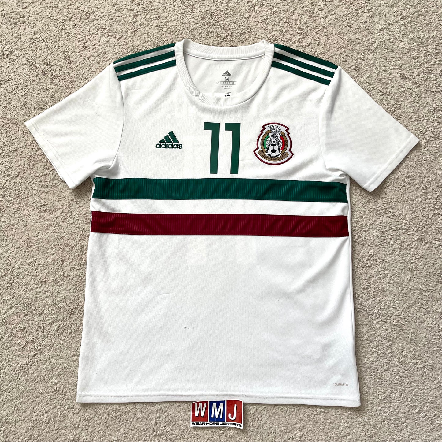 Mexico 2018 World Cup away x Carlos Vela #14 (M)