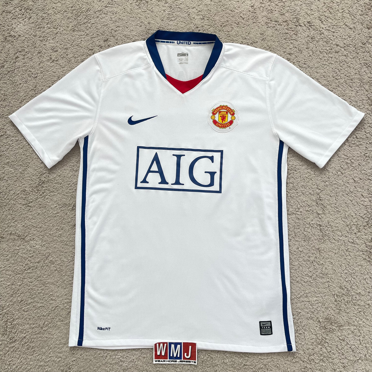 Manchester United 2008/09 away x Cristiano Ronaldo #7 (L)