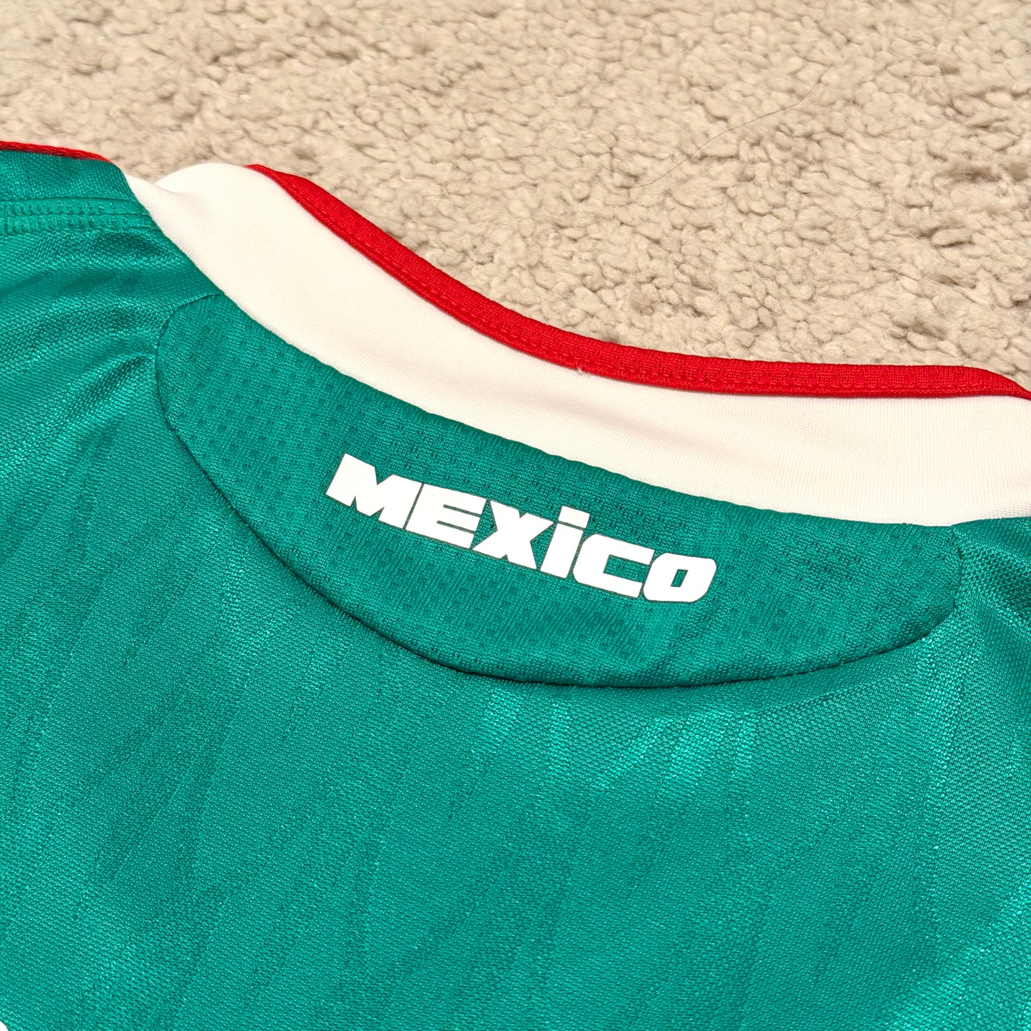 Mexico 2010 World Cup home x Chicharito Hernandez #14 (L)