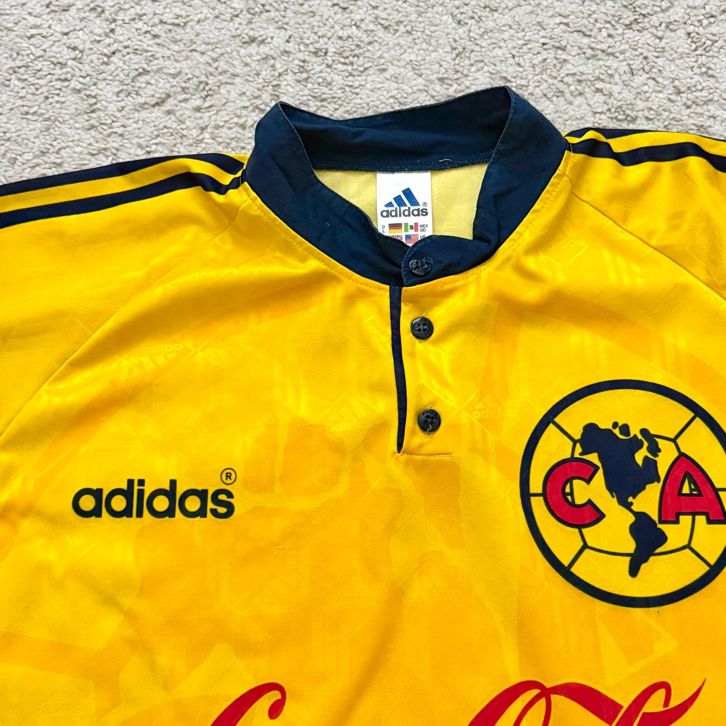 Club America 1996/99 home LONG SLEEVES (L)
