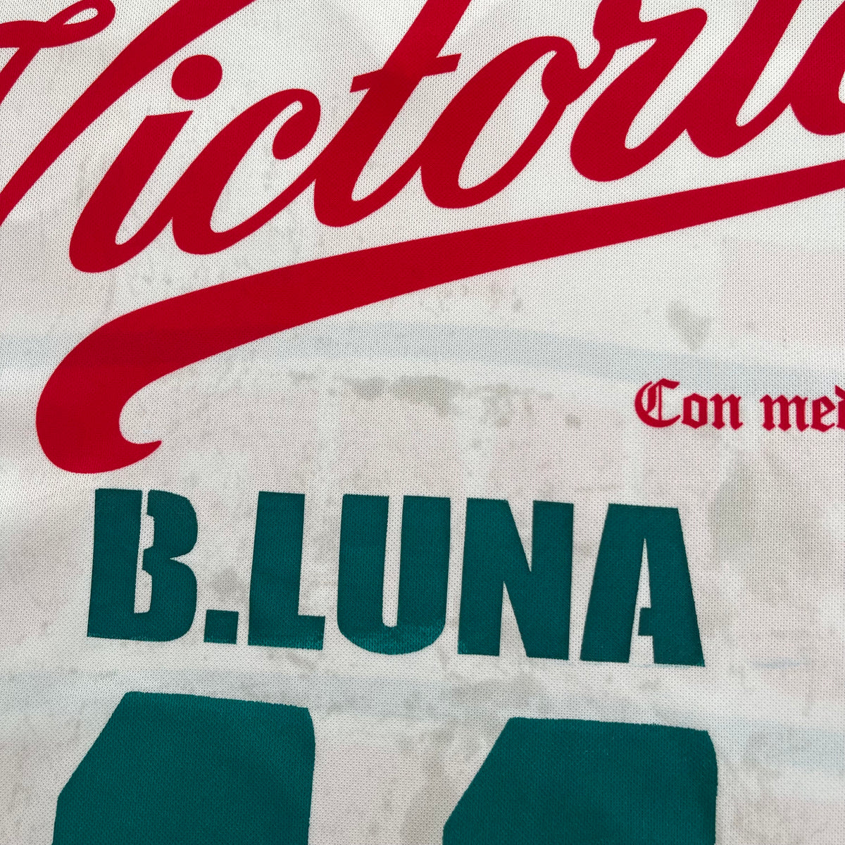 Necaxa 2001/02 home x Braulio Luna #11 (XL)