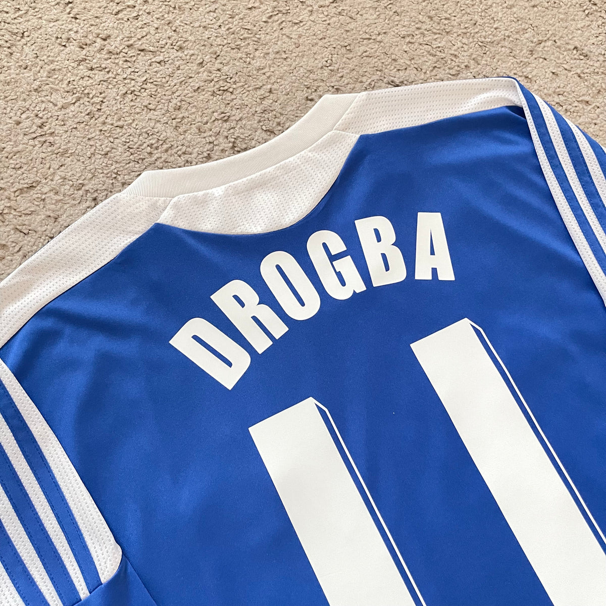 Chelsea 2011/12 home CHAMPIONS LEAGUE WINNERS x Didier Drogba #11 (XXL)