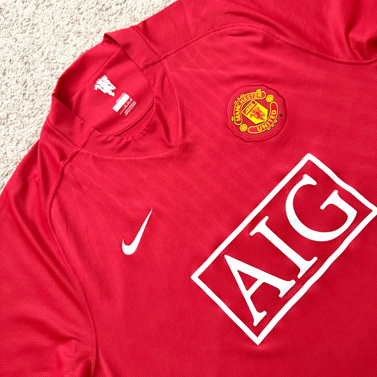 Manchester United 2007/2008/2009 home x Cristiano Ronaldo #7 (XL)