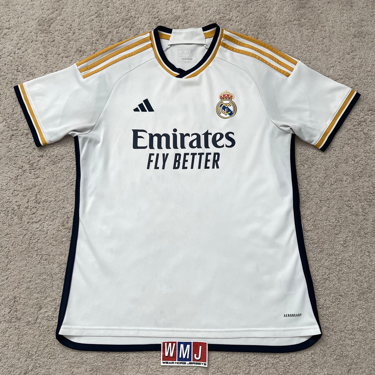 Real Madrid 2023/2024 home x Jude Bellingham #5 (L)