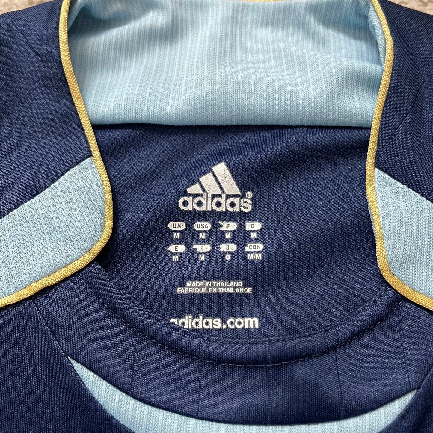 Argentina 2006 World Cup away x Messi #19 (M)