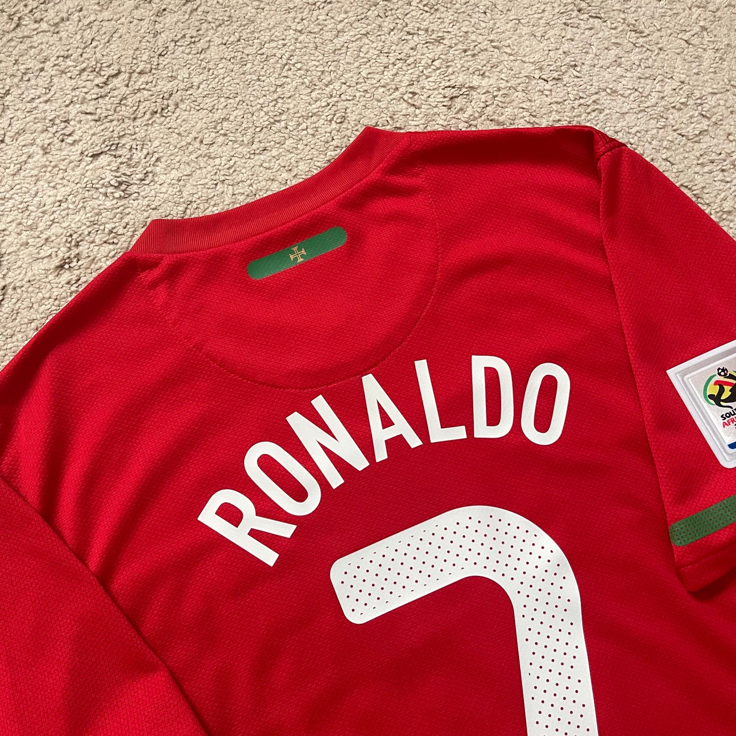 Portugal 2010 World Cup home x Cristiano Ronaldo #7 (L)