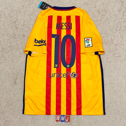 Barcelona 2015/16 away x Messi #10 (L) *BRAND NEW WITH TAGS