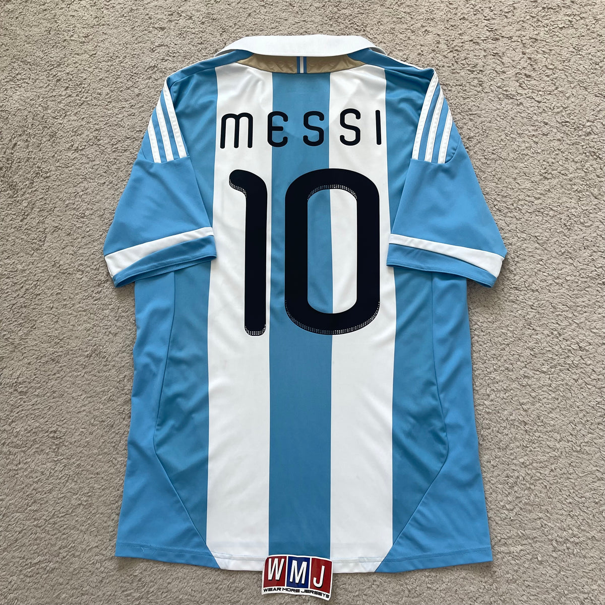 Argentina 2011 Copa America home x Messi #10 (M)