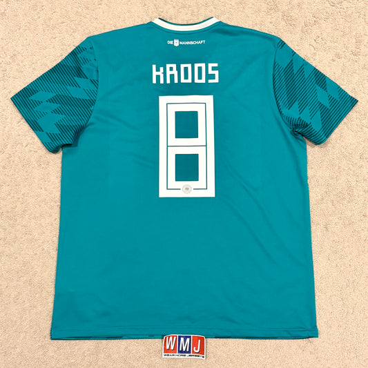 Germany 2018 World Cup away x Toni Kroos #8 (XL)