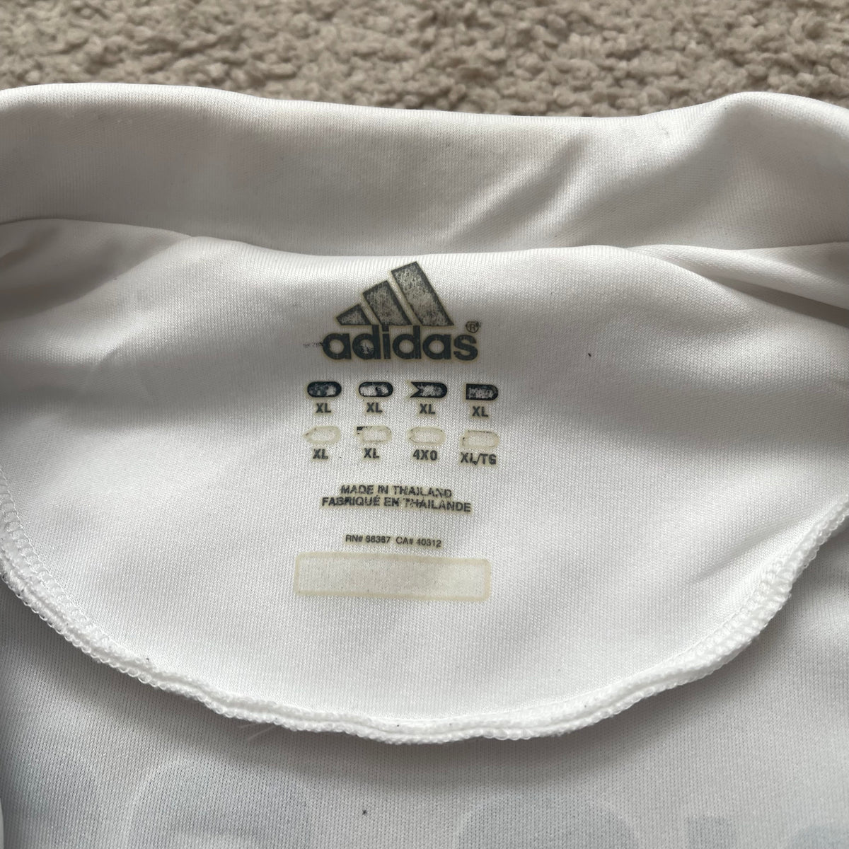 Real Madrid 2008/09 home x Sergio Ramos #4 (XL)