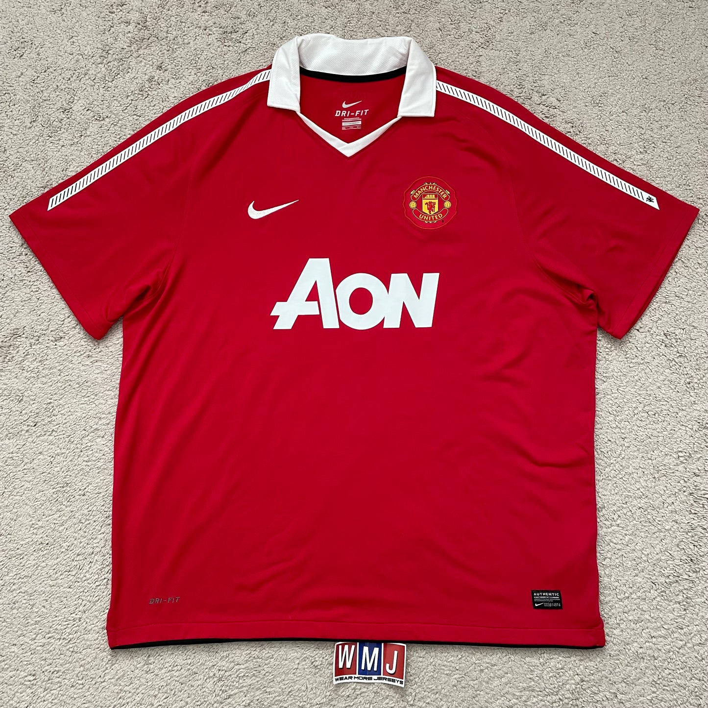 Manchester United 2010/11 home x Chicharito Hernandez #14 (XXL)