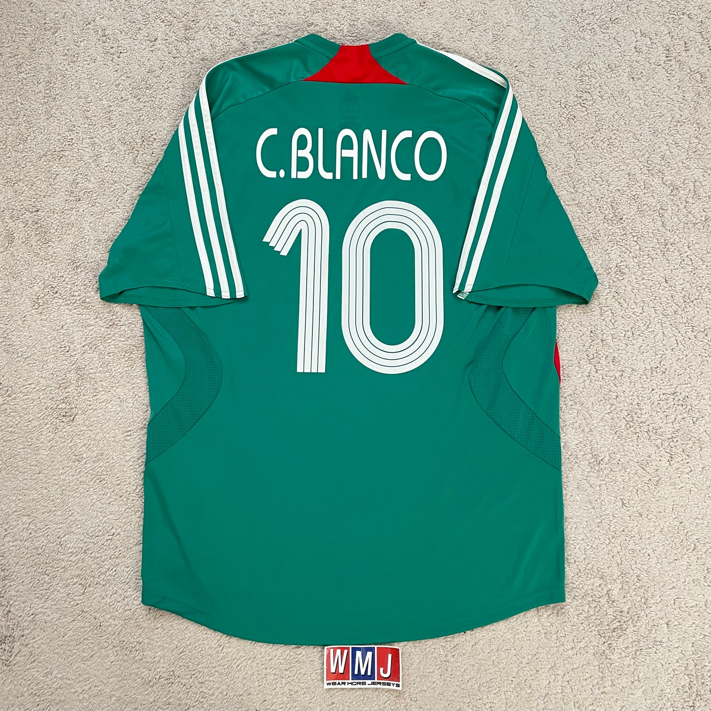 Mexico 2007/08 home x Cuauhtémoc Blanco #10 (L)