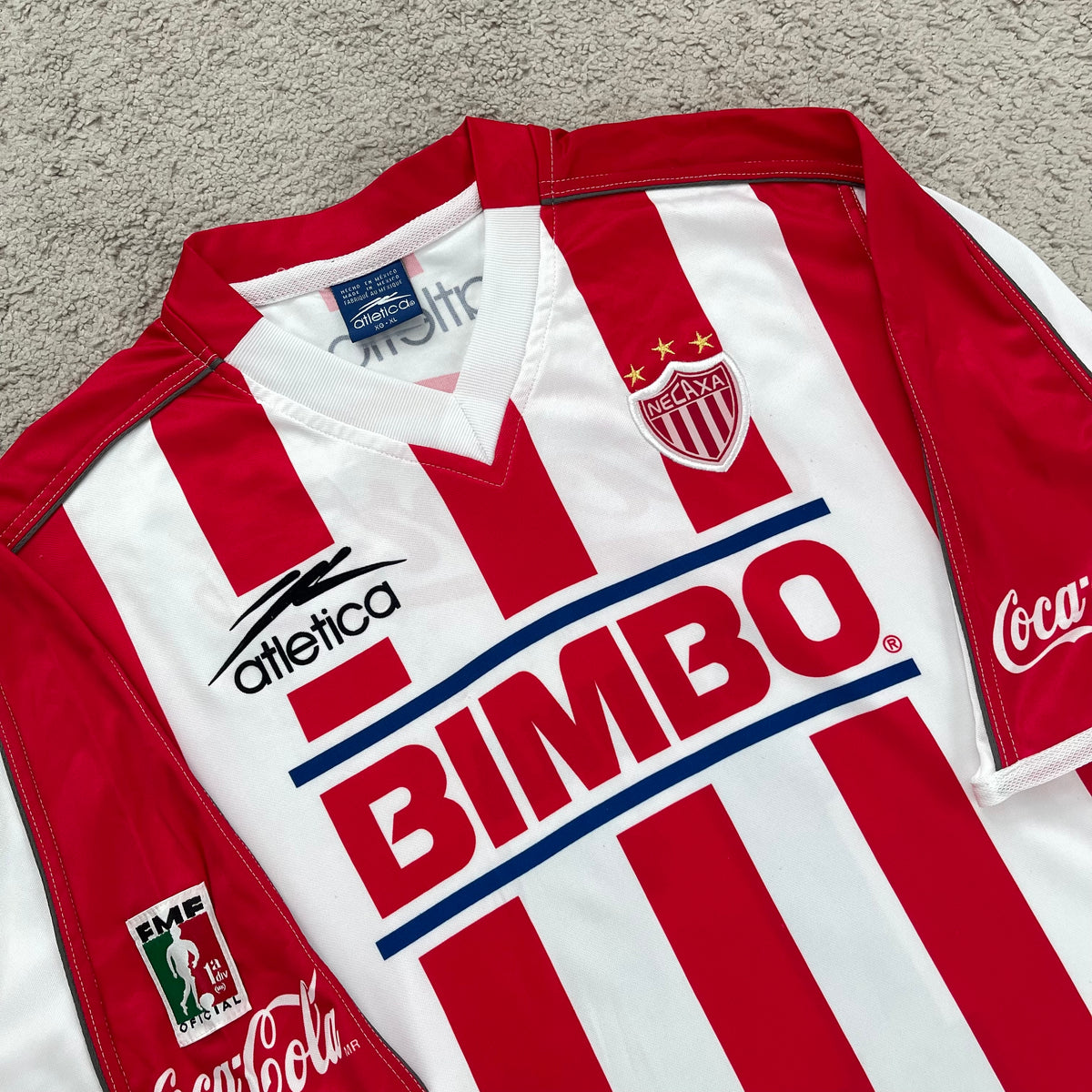 Necaxa 2001/02 home x Braulio Luna #11 (XL)