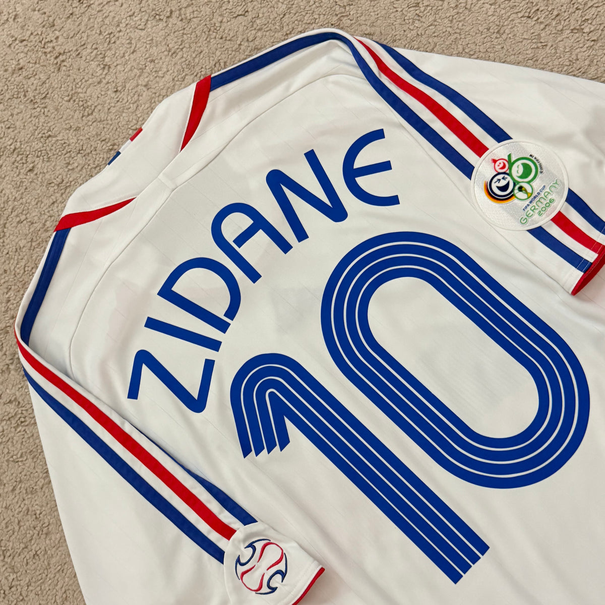 France 2006 World Cup away x Zinedine Zidane #10 (L)