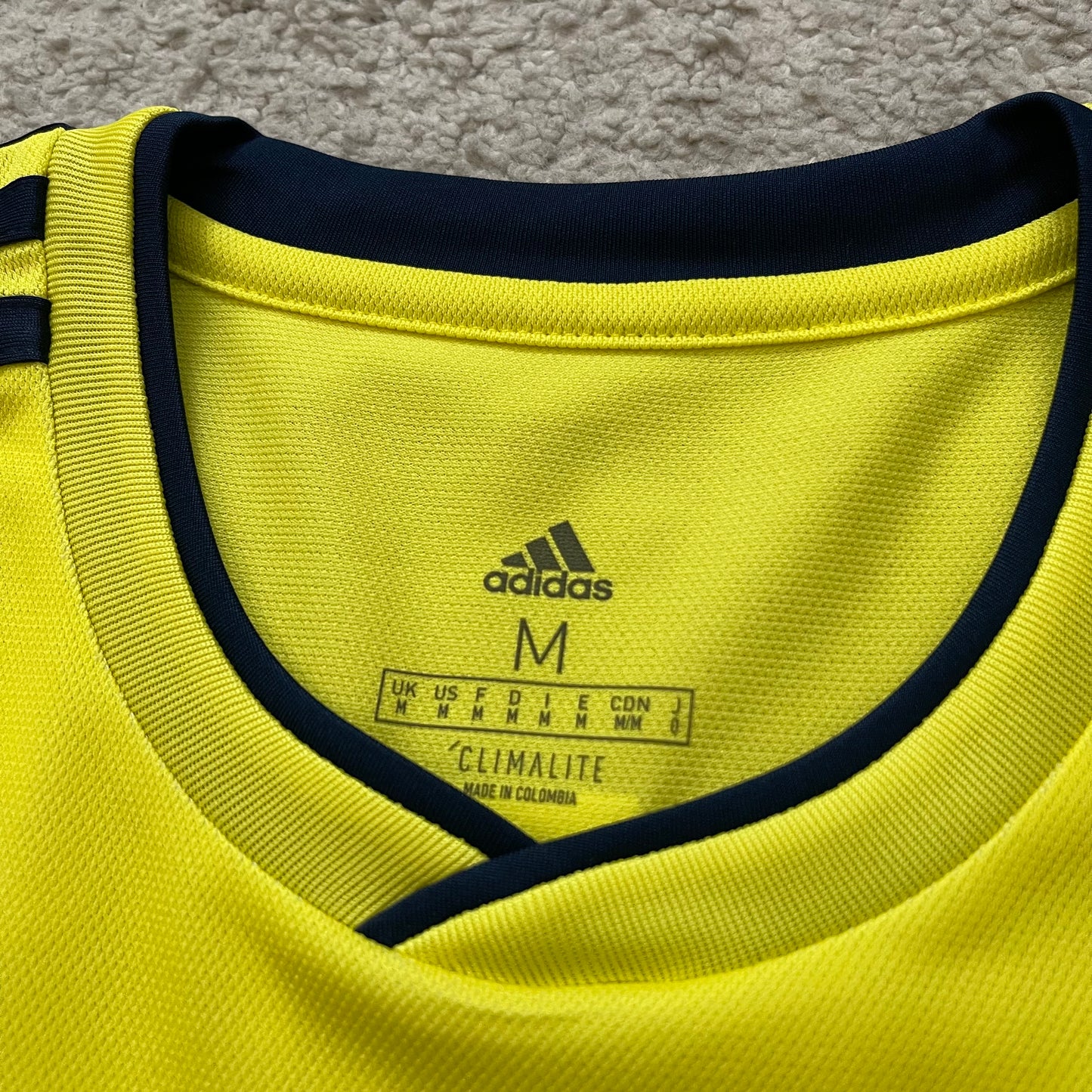 Colombia 2018 World Cup home LONG SLEEVES x James Rodriguez #10 (M)