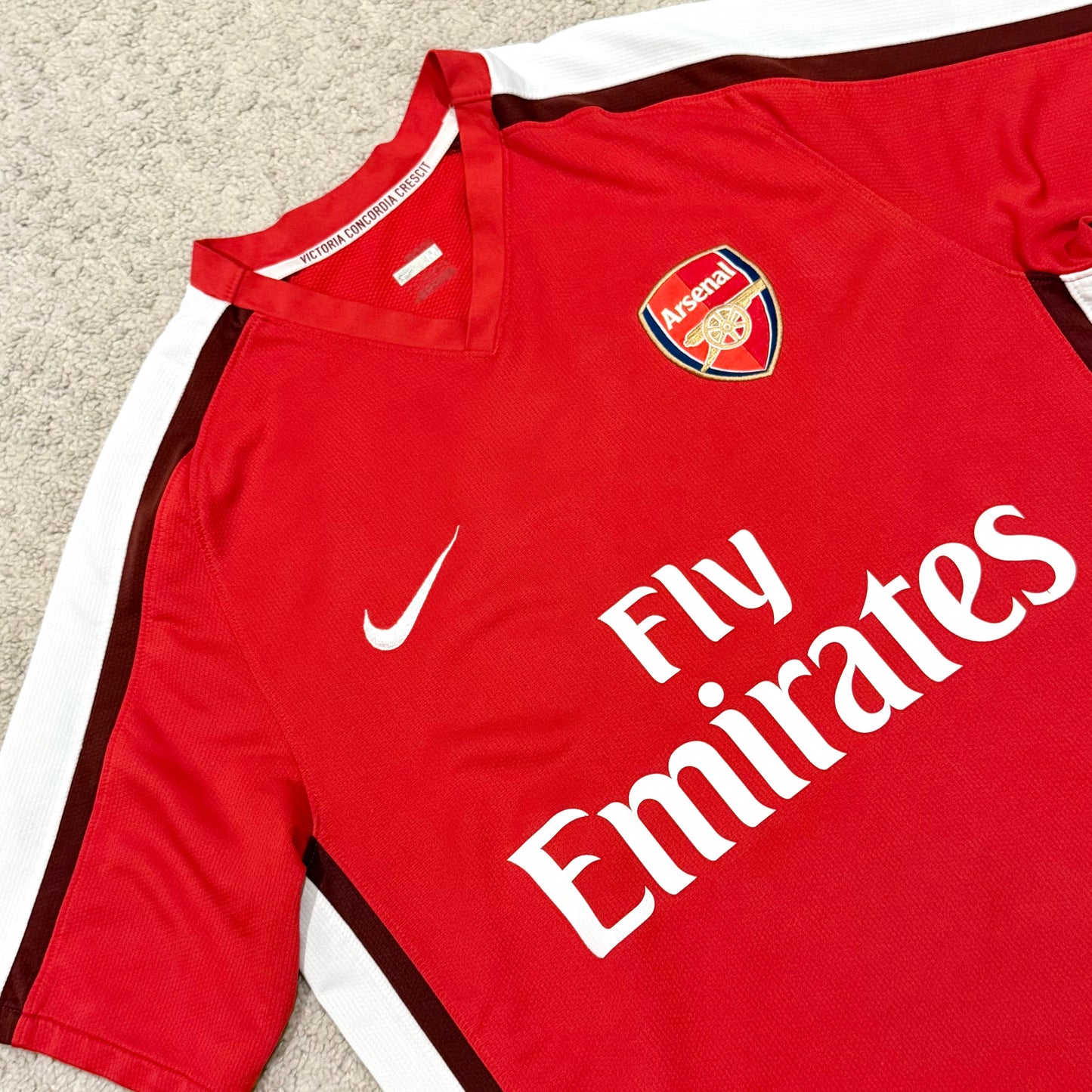 Arsenal 2008/2009/2010 home x Carlos Vela #12 (M)