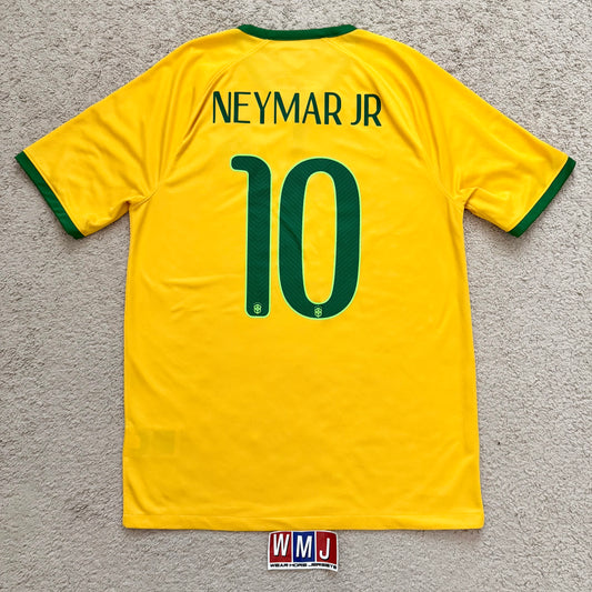 Brazil 2014 World Cup home x Neymar Jr #10 (M)